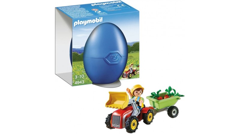 NIÑO CON TRACTOR PLAYMOBIL - SUMINISTROS CAMARA