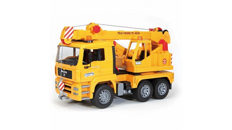 CAMION MAN TGA 41440 CON GRUA TC4500 BRUDER - SUMINISTROS CAMARA