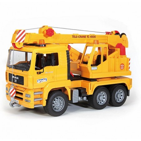 CAMION MAN TGA 41440 CON GRUA TC4500 BRUDER - SUMINISTROS CAMARA