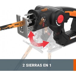 SIERRA DE CALAR / SABLE 20V 2 EN 1 WORX - SUMINISTROS CAMARA