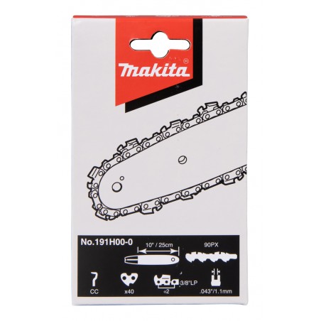 CADENA MOTOSIERRA 3/8" 25cm 90PX PARA DUC254 MAKITA - SUMINISTROS CAMARA