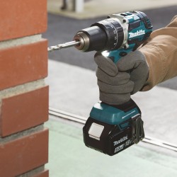 TALADRO COMBINADO LXT 18V 5.0Ah BL DHP484RTE MAKITA - SUMINISTROS CAMARA