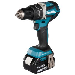 TALADRO COMBINADO LXT 18V 5.0Ah BL DHP484RTE MAKITA - SUMINISTROS CAMARA