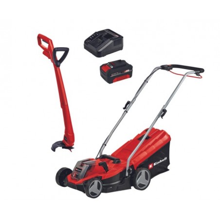 KIT DE MAQUINAS DE JARDINERIA GE-CM 18/33-2 Li Set EINHELL - SUMINISTROS CAMARA