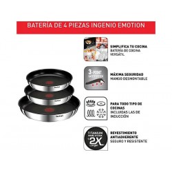 LOTE SARTENES + MANGO 22-24-28cm TEFAL - SUMINISTROS CAMARA