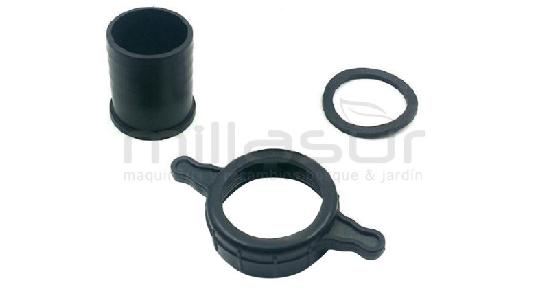 RACOR PLASTICO SALIDA BOMBA AGUA 1" - SUMINISTROS CÁMARA