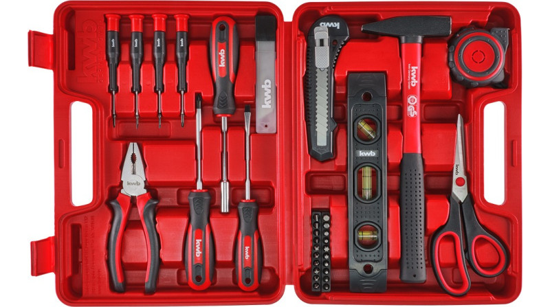 CAJA DE HERRAMIENTAS 35 PCS KWB - SUMINISTROS CÁMARA