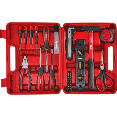 CAJA DE HERRAMIENTAS 35 PCS KWB - SUMINISTROS CÁMARA