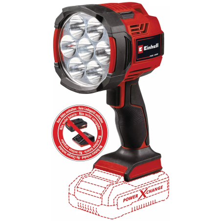 LINTERNA TE-CL 18/2500 LiAC-Solo EINHELL - SUMINISTROS CÁMARA