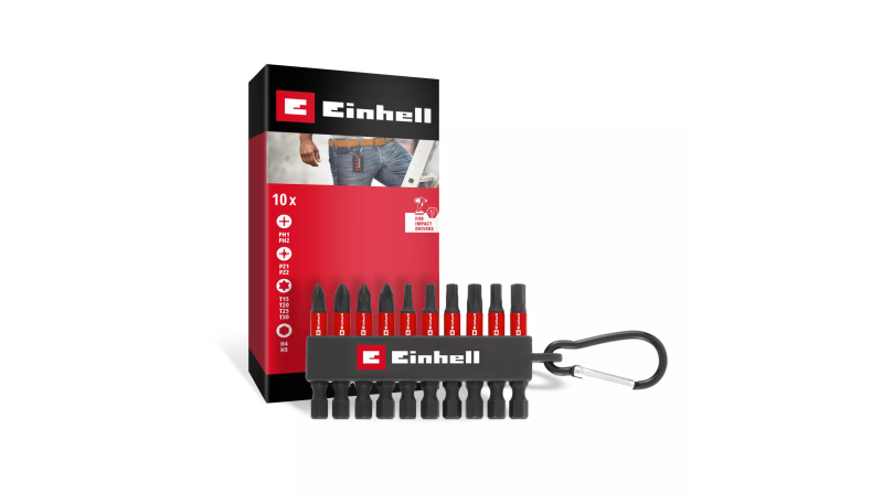 JUEGO PUNTAS DE IMPACTO CON MOSQUETON 10PZS EINHELL - SUMINISTROS CÁMARA JUEGO PUNTAS DE IMPACTO CON MOSQUETON 10PZS EINHELL - SUMINISTROS CÁMARA