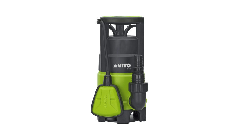 BOMBA SUMERGIBLE PLASTICA AGUAS SUCIAS 400W VITO - SUMINISTROS CÁMARA