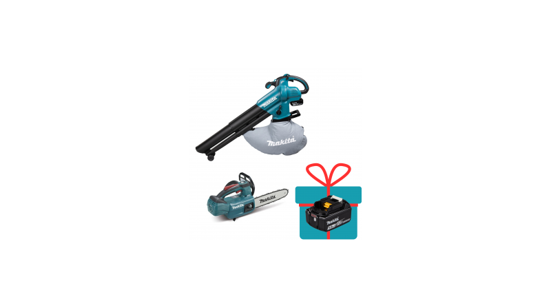 PACK MOTOSIERRA + SOPLADOR 18V MAKITA - SUMINISTROS CÁMARA PACK MOTOSIERRA + SOPLADOR 18V MAKITA - SUMINISTROS CÁMARA
