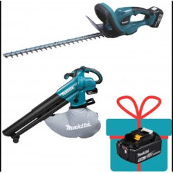 PACK CORTASETOS + SOPLADOR 18V MAKITA - SUMINISTROS CÁMARA