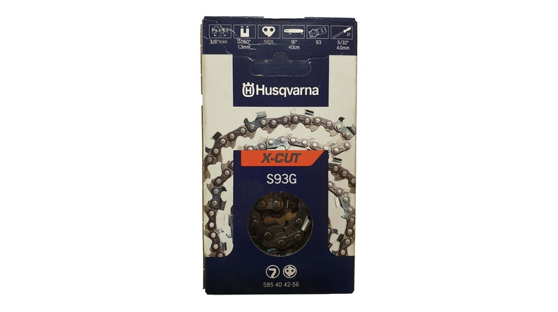 CADENA 3/8" 1.3mm 56E S93G MOTOSIERRA HUSQVARNA - SUMINISTROS CÁMARA CADENA 3/8" 1.3mm 56E S93G MOTOSIERRA HUSQVARNA - SUMINISTROS CÁMARA