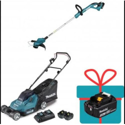 PACK CORTACESPED + DESBROZADORA 18V MAKITA