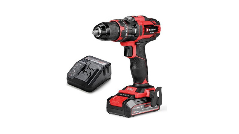 TALADRO PERCUTOR A BATERÍA TE-CD 18/44 Li-i (1x2,5Ah) EINHELL