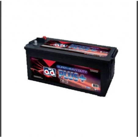 BATERIA ARR 12V/185AH/1000A/+IZQ AD PLUS