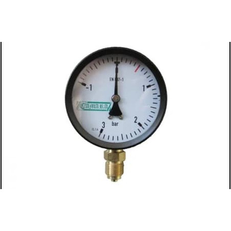MANOVACUOMETRO DN 80 INFERIOR 3/8"