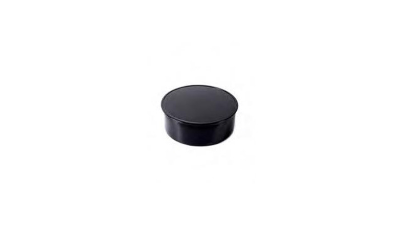 TAPA ESTUFA VITRIFICADA NEGRA 100mm
