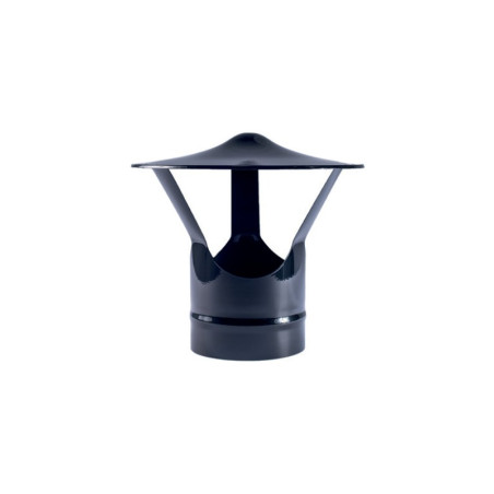 SOMBRERETE CHINO VITRIFICADO NEGRO 200mm