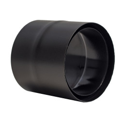 ANTIGOTEO ESTUFA VITRIFICADO NEGRO 120mm