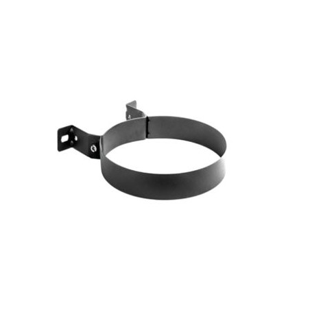 ABRAZADERA VITRIFICADA ATORNILLAR NEGRO 150mm