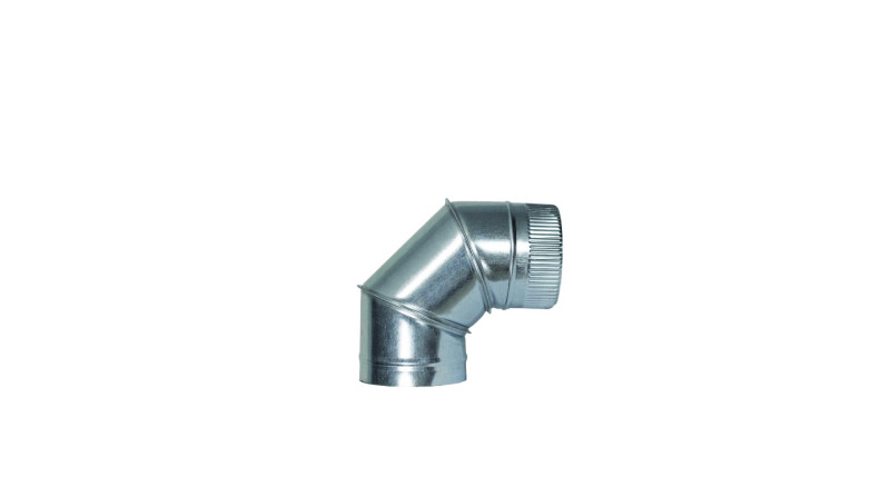 CODO ESTUFA GALVANIZADO 250mm 90º CODO ESTUFA GALVANIZADO 250mm 90º