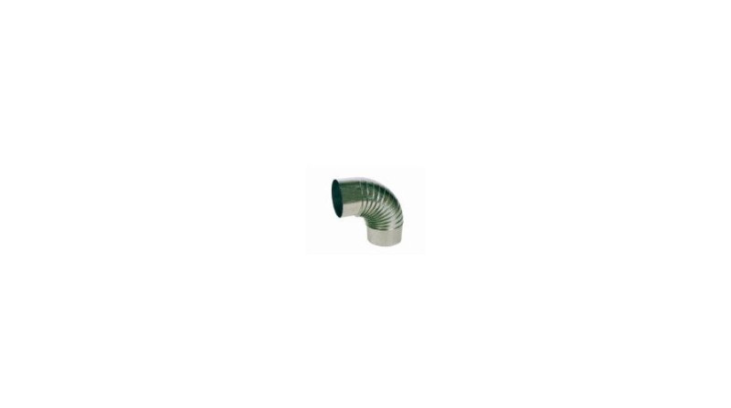CODO ESTUFA GALVANIZADO 150mm 90º (0.8mm) CODO ESTUFA GALVANIZADO 150mm 90º (0.8mm)