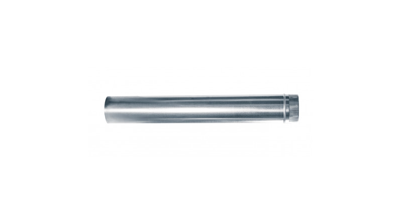 TUBO ESTUFA GALVANIZADO 110mm 1m (0.8mm) TUBO ESTUFA GALVANIZADO 110mm 1m (0.8mm)