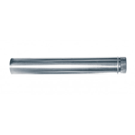 TUBO ESTUFA GALVANIZADO 100mm 1m (0.8mm)