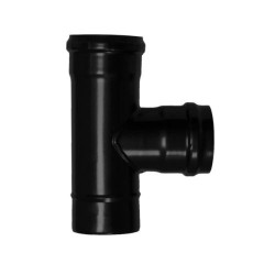TE ESTUFA VITRIFICADO PELLET SIN TAPA MATE 80mm 90º