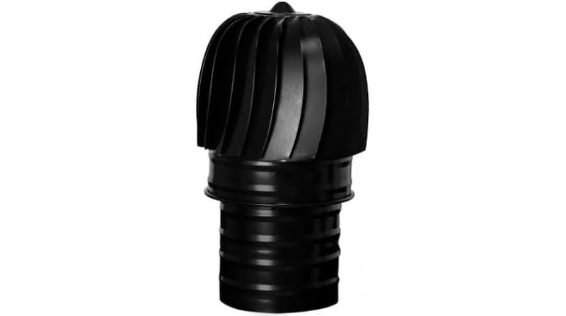 SOMBRERETE EXTRACTOR VITRIFICADO NEGRO 150mm SOMBRERETE EXTRACTOR VITRIFICADO NEGRO 150mm