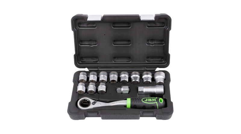 ESTUCHE HERRAMIENTAS 14PZAS GO-THROUGH JBM