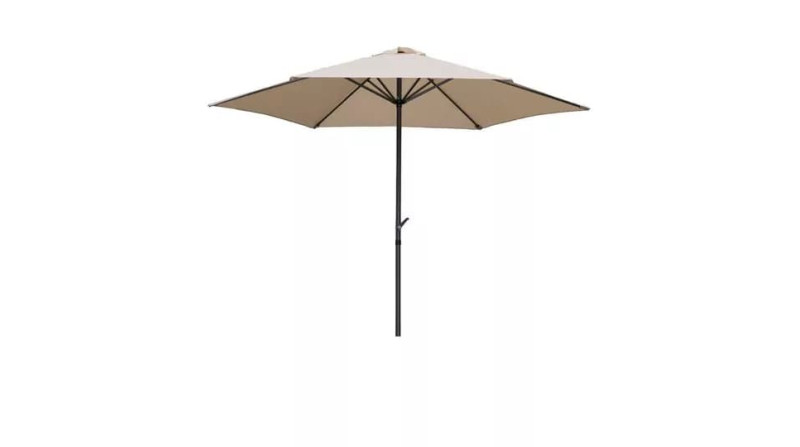 PARASOL ALUMINIO BEIGE