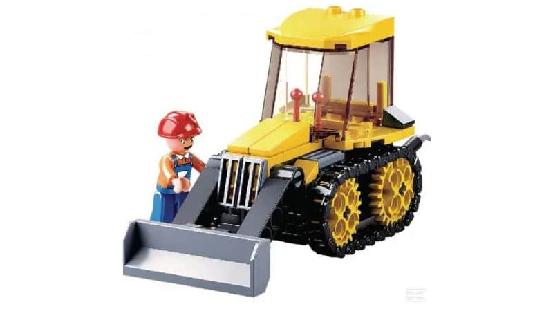 BULLDOZER PEQUEÑO DE BLOQUES