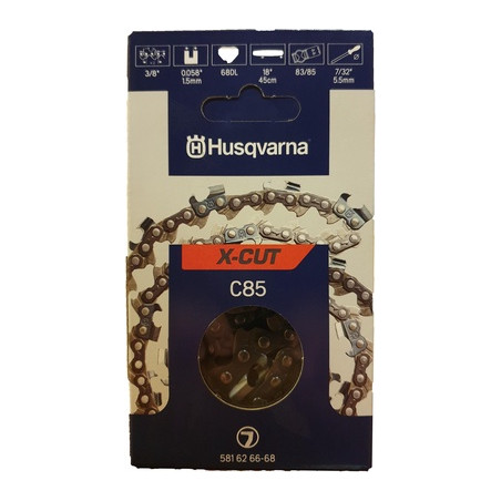 CADENA 3/8" 1.5mm 72E C85 MOTOSIERRA HUSQVARNA