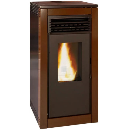ESTUFA PELLET SELENA 15W MARRON FERLUX