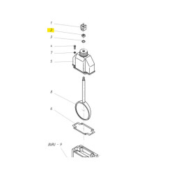 TUERCA PARA VÁLVULA 125 / 150 / 200 HERTELL