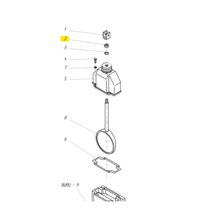 TUERCA PARA VÁLVULA 125 / 150 / 200 HERTELL