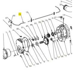 TUBO ENGRASE COMPLETO DEPRESOR HERTELL KL-18