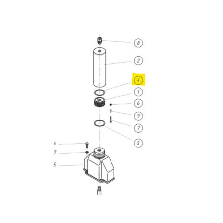 TORNILLO PARA VÁLVULA 125 / 150 / 200 HERTELL