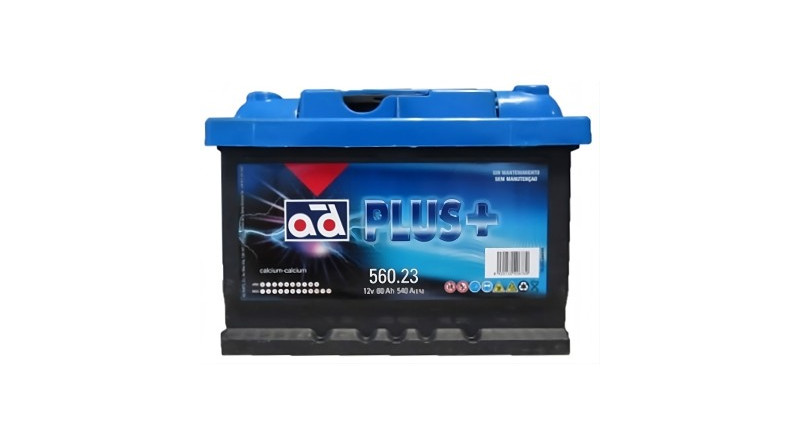 BATERIA ARR 12V/60AH/540A/+DRCH AD PLUS - SUMINISTROS CAMARA