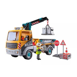 CAMIÓN DE CONSTRUCCIÓN CON GRÚA - SUMINISTROS CÁMARA