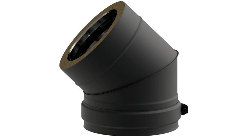 CODO EXOBLACK DW 316L ø 150 mm a 45º - Suministros Cámara CODO EXOBLACK DW 316L ø 150 mm a 45º - Suministros Cámara