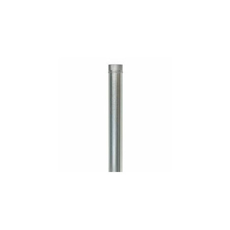 TUBO ESTUFA GALVANIZADO 150mm 1m (0.8mm) - Suministros Cámara