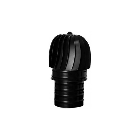 SOMBRERETE EXTRACTOR VITRIFICADO NEGRO 250mm - Suministros Cámara