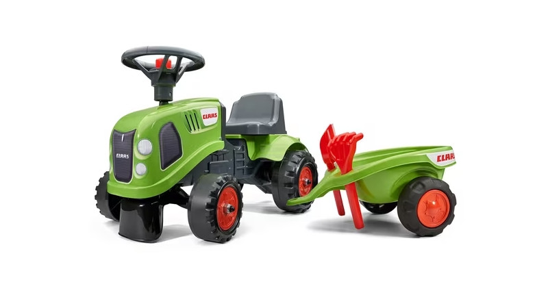 TRACTOR INFANTIL CLAAS CON REMOLQUE F212C - Suministros Cámara