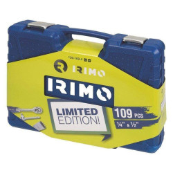 MALETIN IRIMO 1/4"-1/2" 109 PIEZAS - SUMINISTROS CAMARA