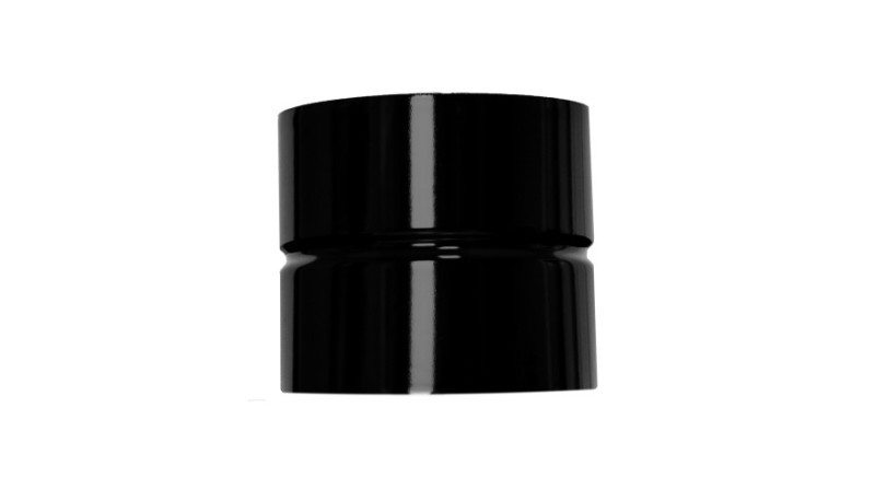 MANGUITO UNION VITRIFICADO NEGRO H-H 100mm - SUMINISTROS CAMARA