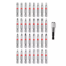 JUEGO DE 33 PUNTAS LARGAS SURTIDAS - SUMINISTROS CAMARA